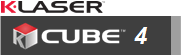 K-Laser Cube 4 Logo